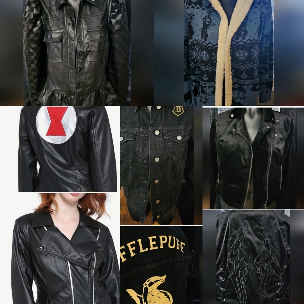 5 licensed women jackets
